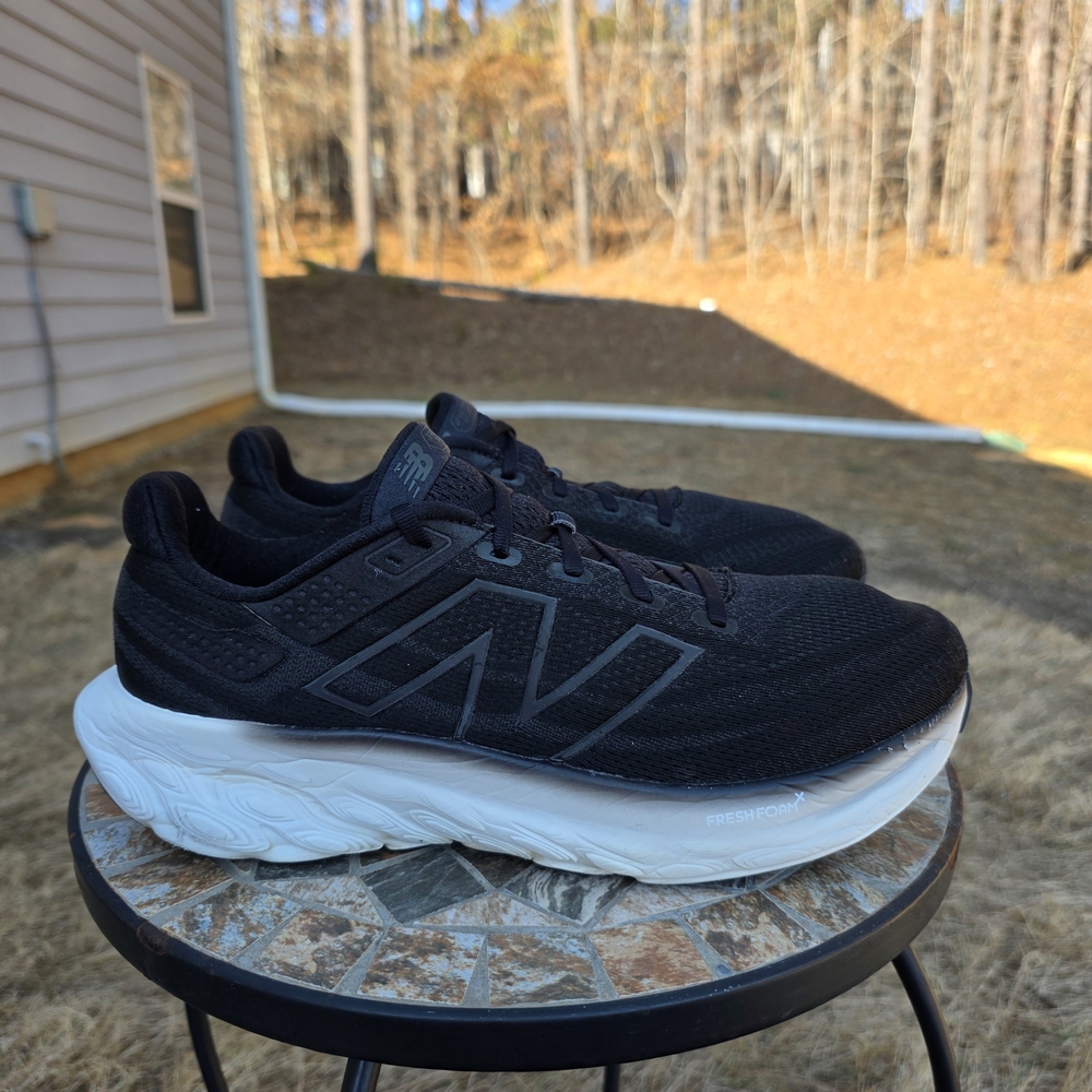 New Balance FF X 1080 V13 W1080K13 Black Running Shoes Sneakers Women Size 12 B